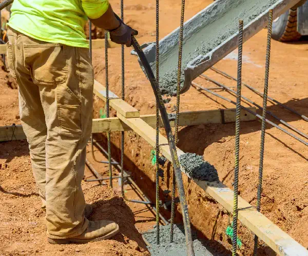 civil concrete pouring